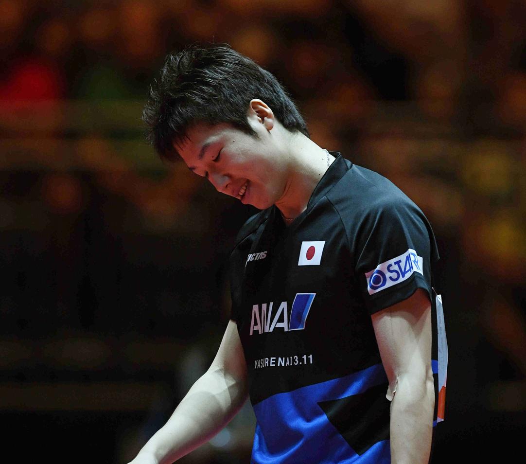 奥地利乒乓球队碾压德国乒乓球队，水谷隼完成帽子戏法